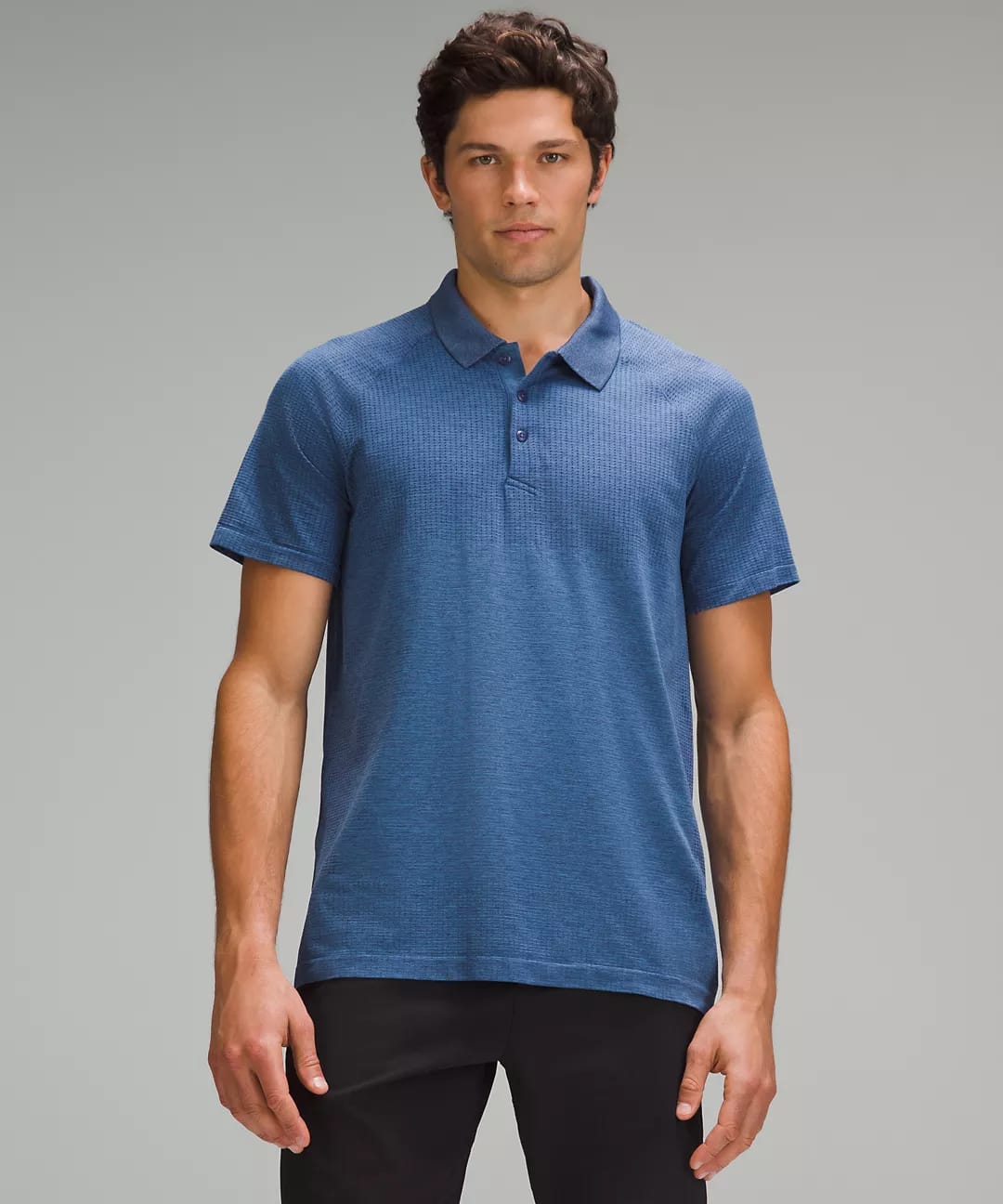 Metal vent tech polo