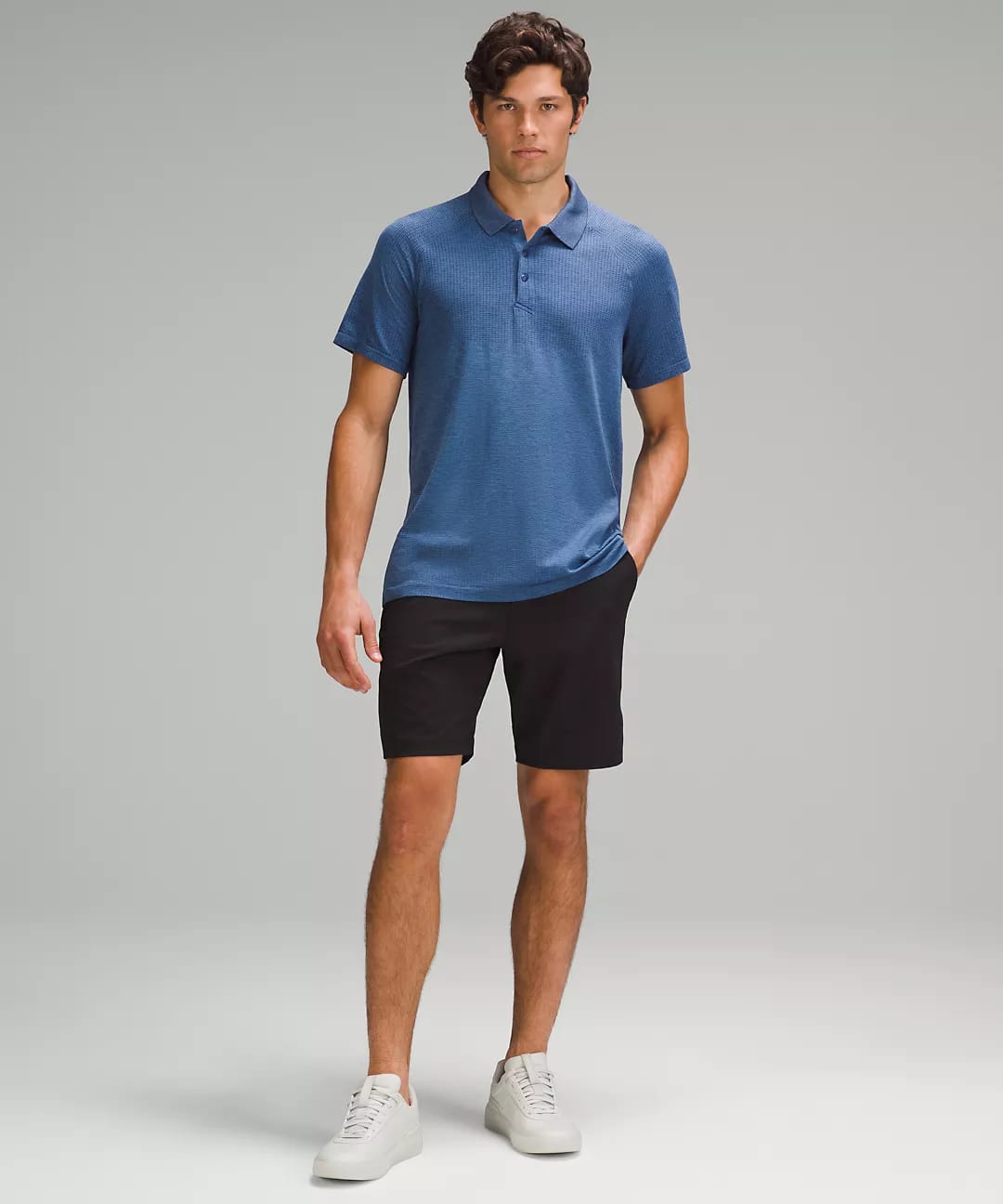 Metal vent tech polo