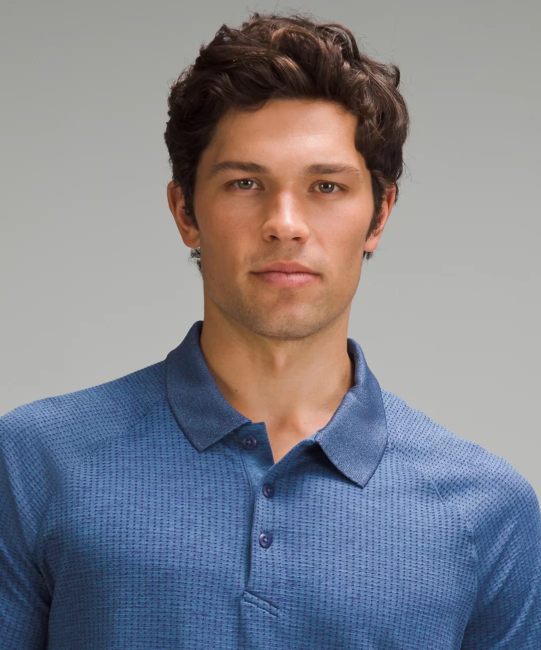 Metal vent tech polo