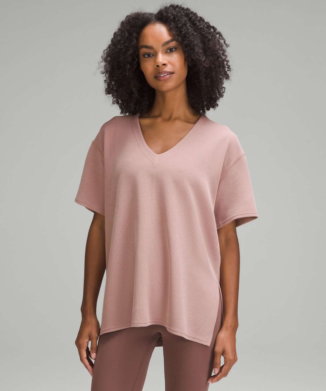 Ribbed softstreme relaxed fit tshirt