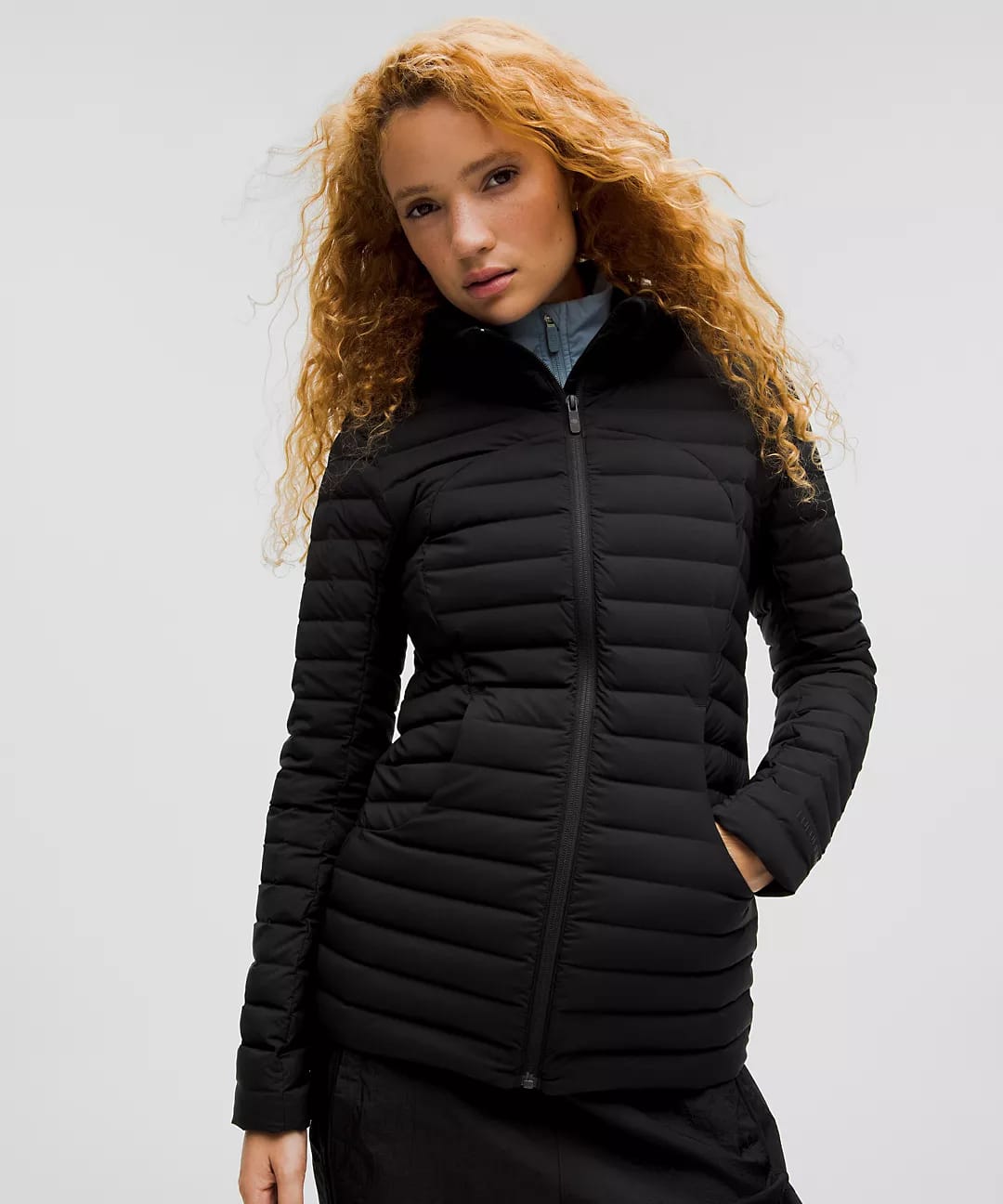 Pack it down jacket long