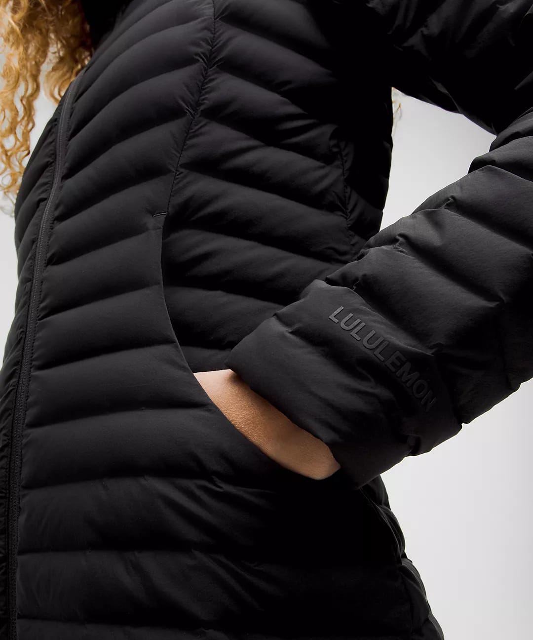 Pack it down jacket long