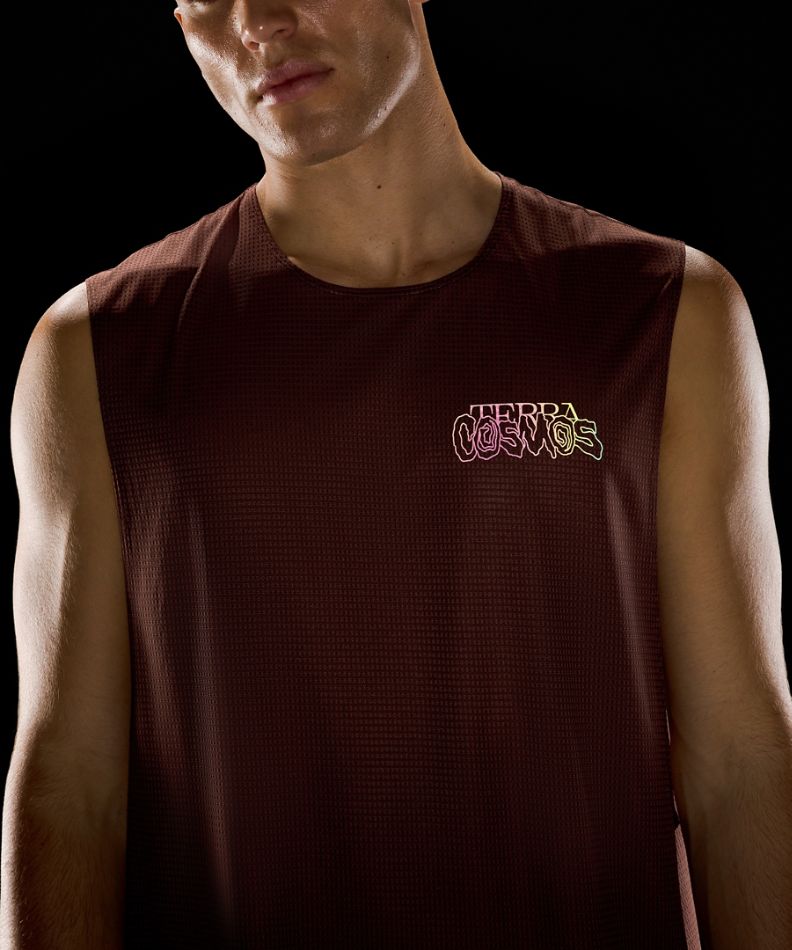 Lab grid mesh training tank graphic