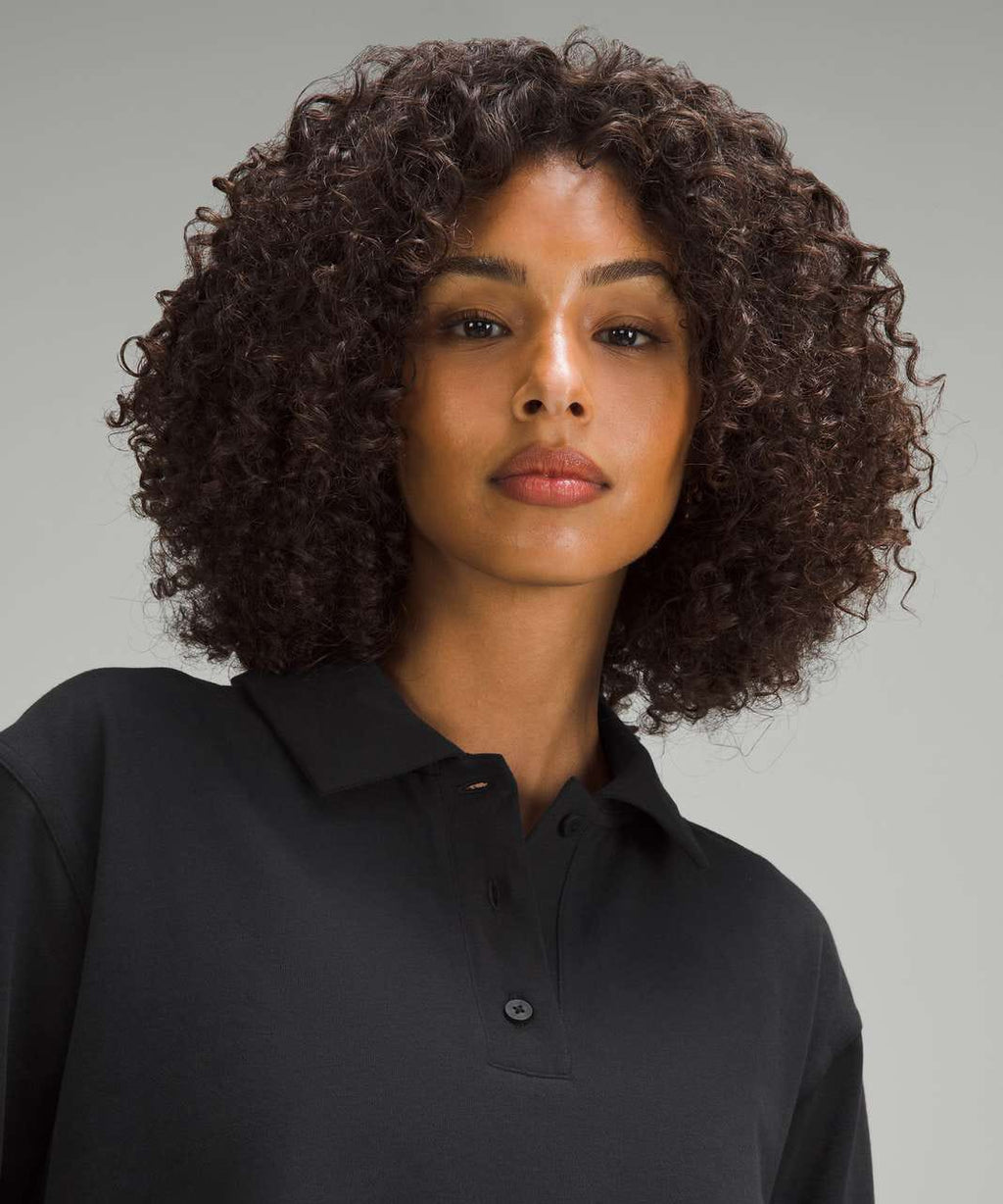 Heavyweight cotton short sleeve polo