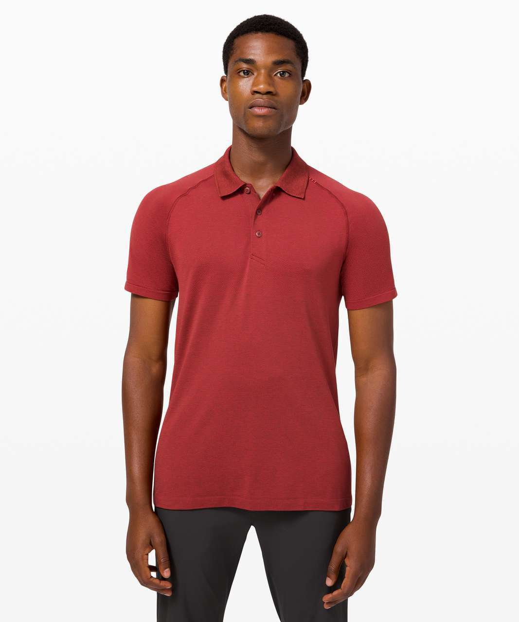 Metal vent tech polo