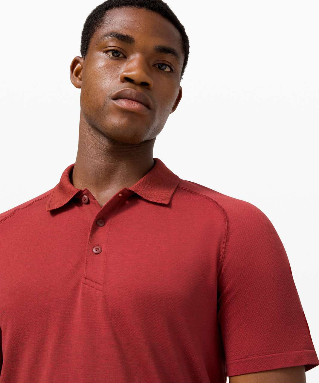 Metal vent tech polo