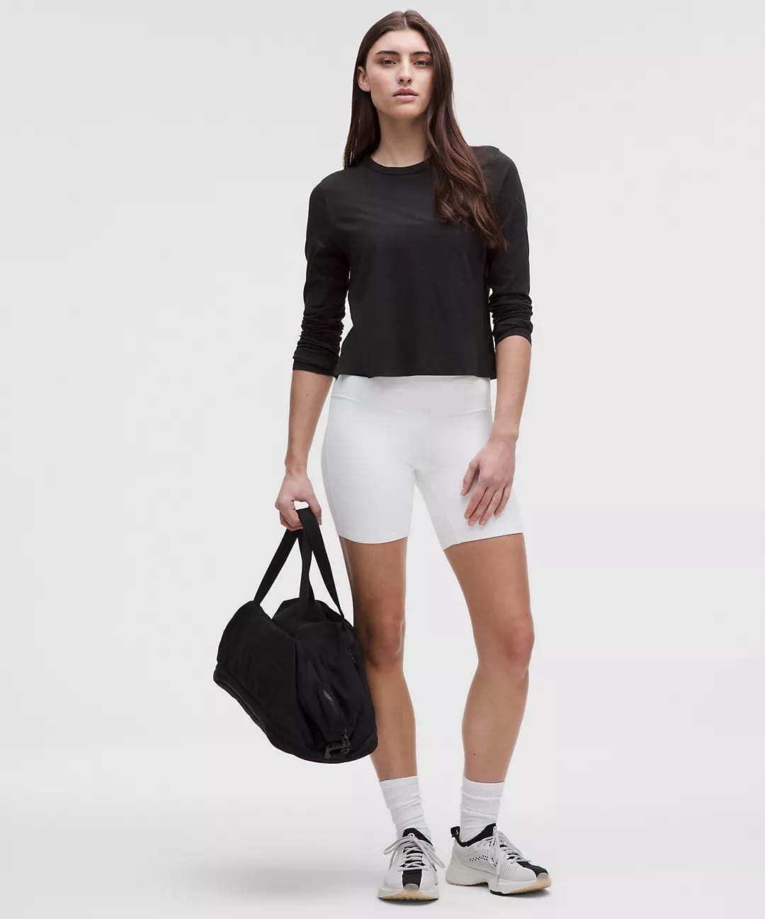 Classic-Fit cotton blend long sleeve